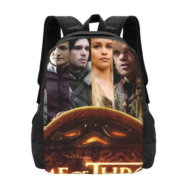 Mochila escolar de Juego de Tronos, elegante mochila de viaje, mochila unisex resistente al agua para senderismo, mochilas casuales para hombres y mujeres
