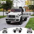 thumbnail image 3 of VOLTZ TOYS Licensed AMG G63, 24V Electric Kids' Ride On Car with Parental Remote Control, LED Lights, Leather Seat and MP3, 3 of 6