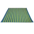 thumbnail image 4 of Lightweight Turquoise/Green Beach Mat with Carry Straps  70”x70”, 4 of 5