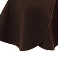 thumbnail image 5 of Fewfanhot Collared Wool Blend Cape Shawl, Button Detail Wrap Poncho for Women Daily Business Casual Wear, 5 of 5