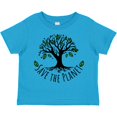 thumbnail image 3 of Inktastic Save the Planet Tree Design with Green Leaves Boys or Girls Toddler T-Shirt, 3 of 5