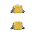 thumbnail image 4 of Kearding Bolsa De Almuerzo Con Aislamiento Tamaño De Aislamiento Térmico Ligero Durable Fácil De Limpiar Bolsa De Almuerzo Amarillo Amarillo 2Conjunto, 4 of 6