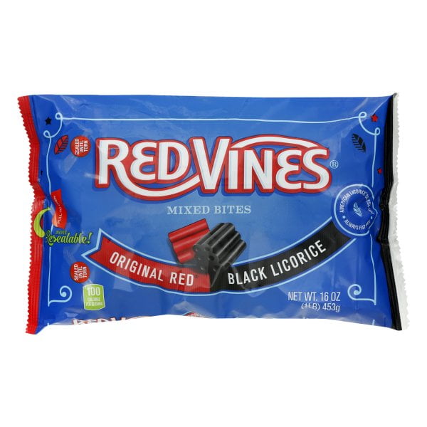 American Licorice Red Vines Mixed Bites, 16 oz