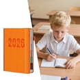 thumbnail image 3 of Back to Schol! Miyuadkai 2026 Business Notebook (400 Pages) Orange, Stylish 2026 Business Notebooks: A of Six Color Variations for Organization and Planning, 3 of 9