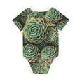 thumbnail image 6 of Rocae Succulents for Baby Cotton Short-Sleeve Bodysuits for Unisex Onesies Bodysuit-2 Years, 6 of 7