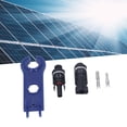 thumbnail image 4 of High-Performance Solar Panel Connector Kit with IP67 Waterproof and Flame Retardant Features, Includes 42 PPO Material Connectors and 2 Wrenches for Secure 30A 1000VDC Installations, 4 of 6