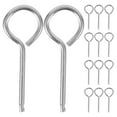 thumbnail image 1 of 100pcs Fire Extinguisher Lock Pin Stainless Steel Pull Pin Replacement Safety Pin Supply, 1 of 6