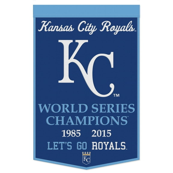 WinCraft Kansas City Royals 24" x 38" Championship Banner