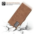 thumbnail image 6 of Samsung Galaxy Note 20 Case, Dteck Leather Flip Folio Wallet Card Holder Case Cover For Samsung Galaxy Note20 6.7 inch, Brown, 6 of 11