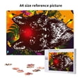 thumbnail image 6 of Disketp Wolf With Wildflowers Custom Puzzle Personalized Puzzles 1000 Pieces, Customized Picture Puzzle for Adult and Teens((29.5×19.7in, Vertical), 6 of 9