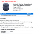 thumbnail image 2 of Engine Oil Filter Cap - Compatible with 2013 - 2019 BMW 650i xDrive Gran Coupe 4.4L V8 2014 2015 2016 2017 2018, 2 of 2