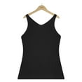 thumbnail image 5 of Mittory Womens Summer Sleeveless V Neck Sweater Vest Fall Knitted Loose Cami Tank Tops, 5 of 7