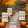 thumbnail image 5 of Oioii Fall Pumpkin Garden Flag 12.6x18.5in Double Sided Thanksgiving Leaves Sunflower Yard Outdoor Flag House Holiday Outside Decoration, 5 of 6