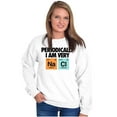thumbnail image 4 of Funny Salty Chemistry Science Joke Unisex Plus Fleece Graphic Sweatshirt Brisco Brands 4X, 4 of 5