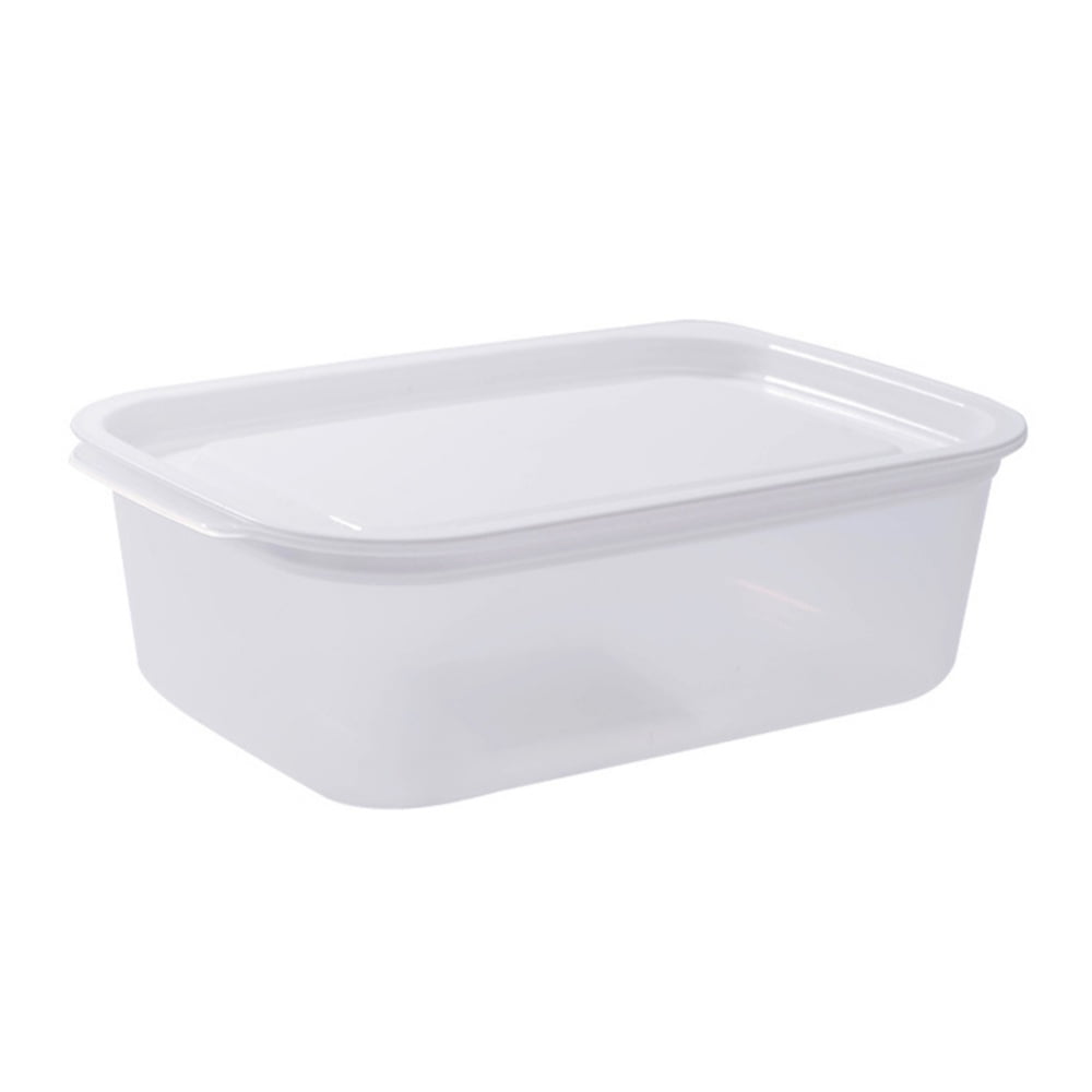 Refrigerator Storage Box Plastic Food Storage Containers with lids for Refrigerators Oven Heated