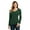 Forest Green, variant on Port & Company Ladies Long Sleeve Fan Favorite V-Neck Tee