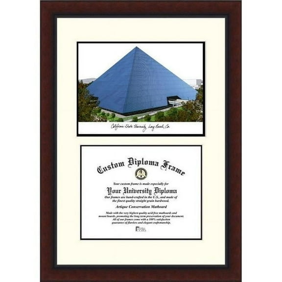 Campusimages CA923LV Cal State Long Beach Legacy Scholar Diploma Frame