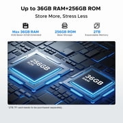 DOOGEE U13 PRO Android 16 Tablet 13 inch,36GB+256GB/TF2TB,11000mAh/18W 13 Inch Tablet,120Hz Display,7.7mm ultra-thin,13MP+8MP/Bt5.4/WiFi 5/GPS/Face Id