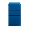 thumbnail image 2 of Hirsh 20" Deep Mobile Pedestal File Cabinet 3 Drawer Box-Box-File, Letter Width, Blue, 2 of 8