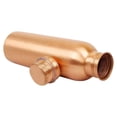 thumbnail image 3 of SAI DECORATIVE Plain Copper Water Bottle 1 Liter (Pic-1), 3 of 4