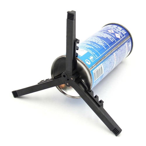 Camping Gas Tank Stove Base Holder Canister Tripod Camping Cooking Shelf M7H0 