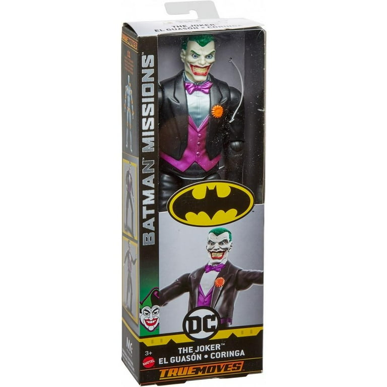 DC Comics Batman Missions 12 Inch True Moves The Joker Action