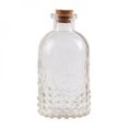 thumbnail image 1 of 5.11inZakka Retro Glass Bottle Vase with Cork Bottle,Colored Glaze Tabletop Vase Ornament,Brown Green Transparent Glass Bottle Vase Aromatherapy Bottle for Home Living Room Bedroom Decoration, 1 of 6