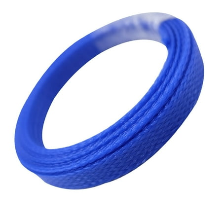 5meters PET Expandable Cable Sleeve Tight High Density Hardness Insulated Line Protection Wire Wrap Sheath