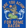 thumbnail image 2 of Boy's Lion King Achin for Some Bacon  Graphic Tee Royal Blue X Large, 2 of 5