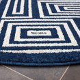 thumbnail image 5 of Safavieh Amherst Dawa Geometric Area Rug, Navy/Ivory, 7' x 7' Round, 5 of 13