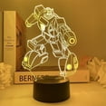 thumbnail image 1 of Luz nocturna Transformers Bumblebee 3D LED que cambia de color, 1 of 1