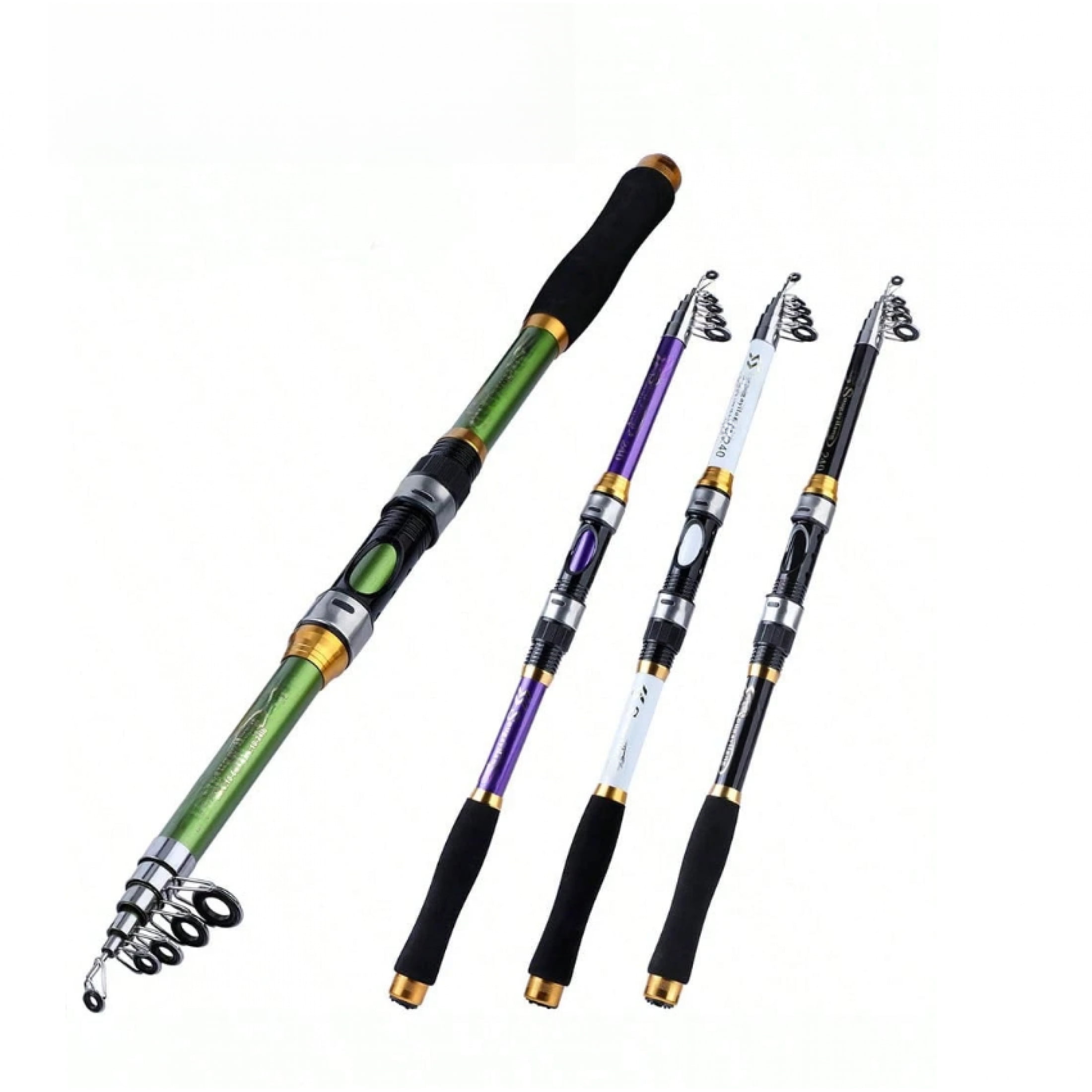 Bamboo Cane Fishing Pole w/ Bobber, Hook, Line, Sinker 3-piece