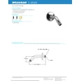 thumbnail image 3 of Speakman 5.5 in. Brass Shower Arm and Flange, Polished Chrome, 3 of 4