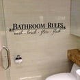 thumbnail image 4 of Decalgeek Removable DIY Wall Sticker Mural Home Decal Decor For Bathroom, 4 of 7