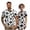 Cow Print, variant on Binienty Brown Cow Print Golf Apparel for Couple Breathable 1/4 Zipper Summer Golf Outfit Set Men's Shirt Women's Short Sleeve Skirt for Workout Pickleball Running Outing Wear