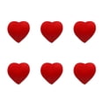 thumbnail image 1 of Weiweiguan 6Pcs Tennis Racket Shocking Absorber Heart-shaped Shocking Absorber for Racket, 1 of 7