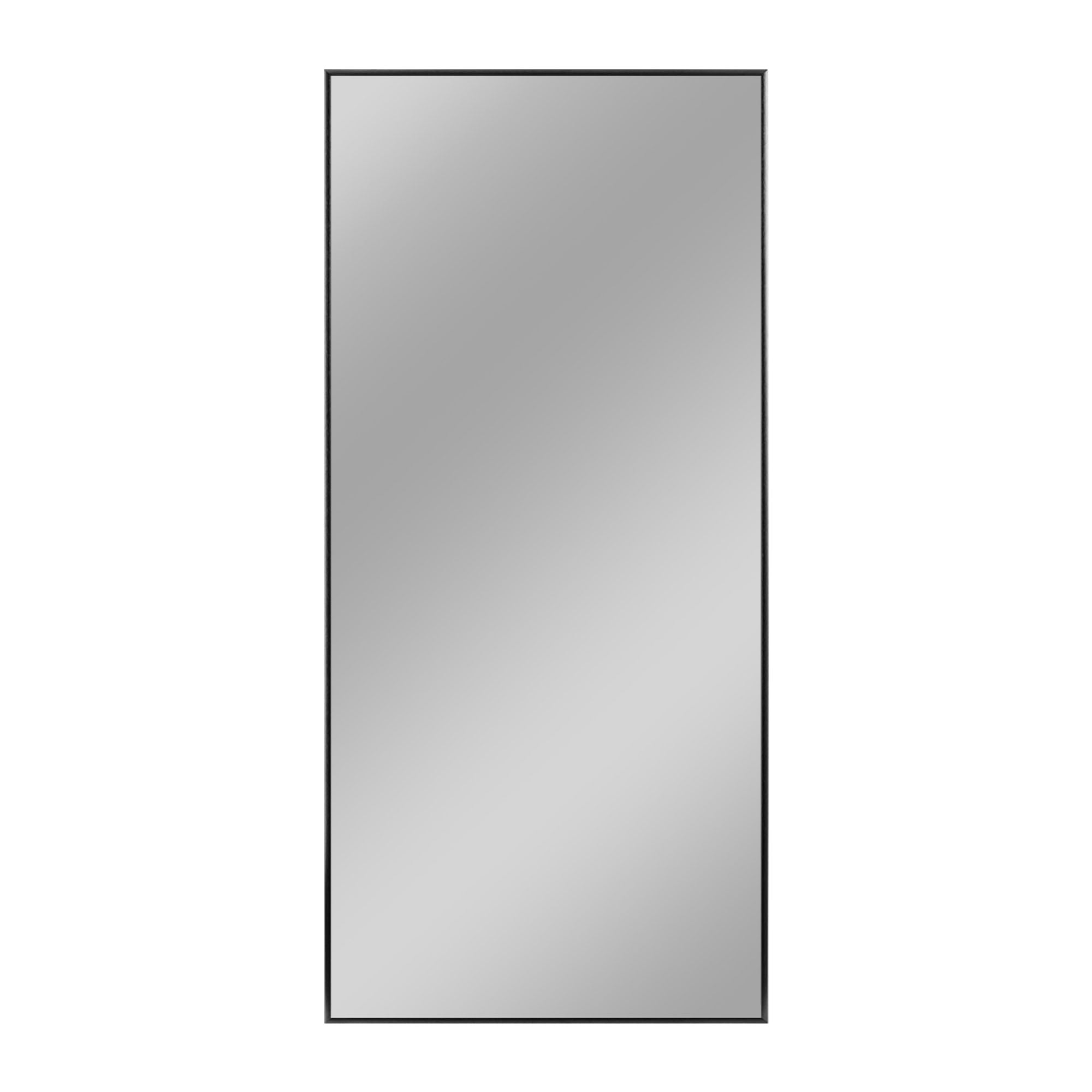 70 in x 30 in Black Modern Full Length Mirror