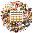 thumbnail image 2 of Yatrandify Vinyl Cartoon Stickers Waterproof Burger Stickers DIY Notebooks Laptops Suitcases, 2 of 9