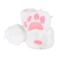thumbnail image 1 of Pantuflas de pata de animal para cosplay, pie de bestia de peluche para fiesta elegante, actuación en el escenario, 1 of 9