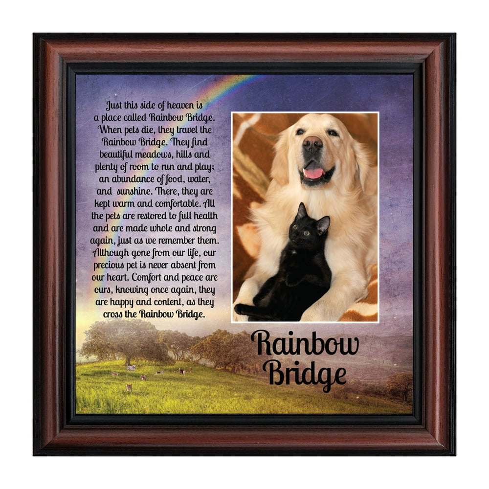 Rainbow Bridge Pet Memorial Gifts Dog Memorial Gifts