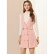 thumbnail image 2 of Falda de tirantes de vestido general de oficina de cintura alta a cuadros de mujer Rosa M, 2 of 6
