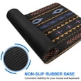 thumbnail image 6 of Long Mouse Pads for Desk,Colorful Geometric Striped Pattern Desk Mats on Top Of Desks, Desk Mouse Pad Extra Large with 3mm Non-Slip Base and Stitched Edge for Gaming,Office,Work,Home 31.5"x11.8", 6 of 6