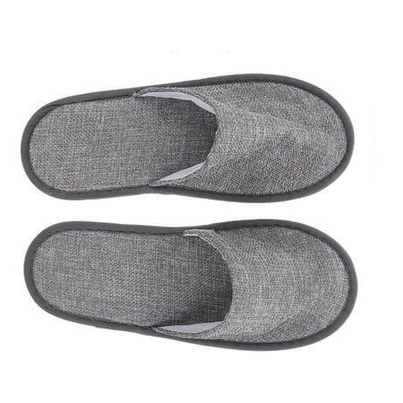 

NICEXMAS 1 Pair Convenient Disposable Slippers Home Guest Slippers Comfortable Slippers