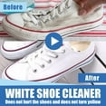 White Shoe Cleansing Cream Is A Powerful Stain Remover Effectively