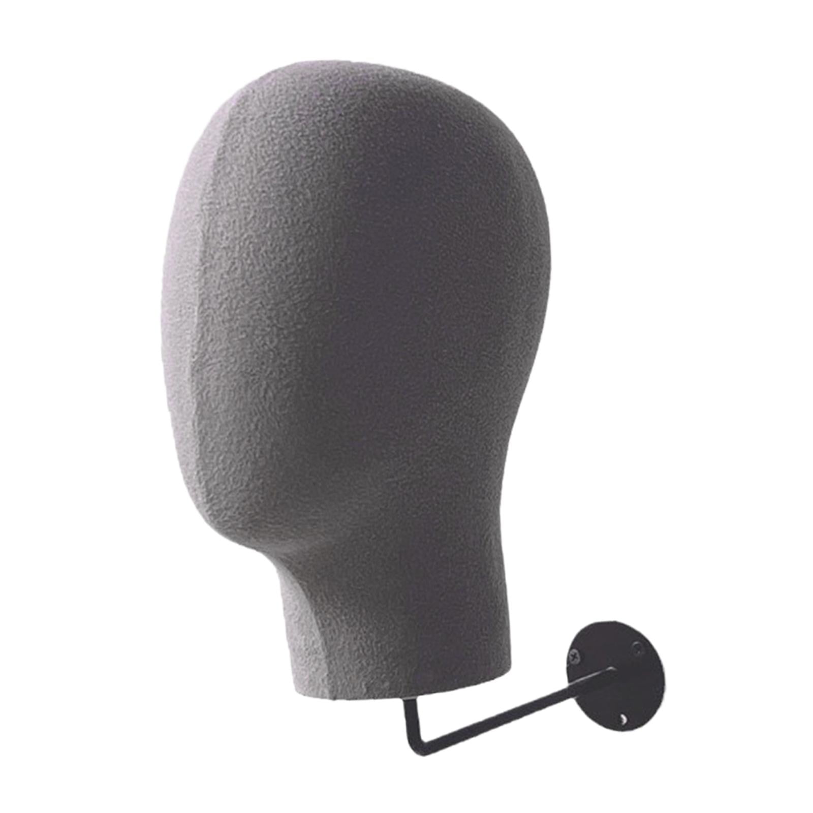 Gazechimp Manikin Head Storage Hanger Display Model Head ,Hat Rack, Holder for