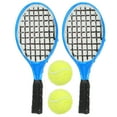 thumbnail image 1 of 4pcs Mini Tennis Racket Models with 2pcs Rackets and 2pcs Balls for Home Decoration and Play House Accessory as Shown, 1 of 8