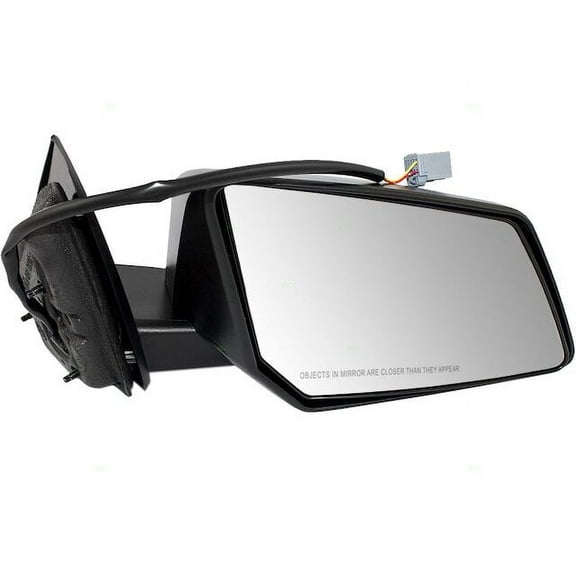 Right Mirror - Compatible with 2009 - 2017 Chevy Traverse Sport Utility 4-Door 3.6L V6 Naturally Aspirated DOHC GAS 2010 2011 2012 2013 2014 2015 2016