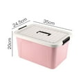 thumbnail image 3 of Plastic Clothes Storage Bins Large Capacity Storage Bins for Closets Wardrobes Shelves, 3 of 3