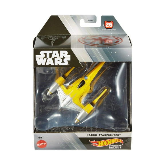Hot Wheels Star Wars Starships Select, Premium Replica, Gift for Adults Collectors