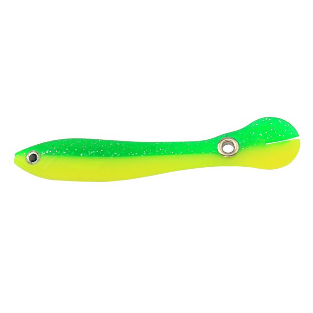 Eigraketly Paquete de 10 señuelos de pesca falsos, señuelos de cebo de peces artificiales de agua salada elásticos, señuelos de natación reutilizables, Pescar Tipo 3 Eigraketly OD022242-03